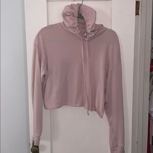 h&m cropped hoodie